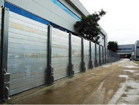 工場内建屋の防水